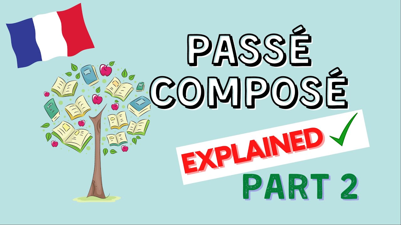 Passé composé explained to beginners PT.2 | French Conjugation Explained