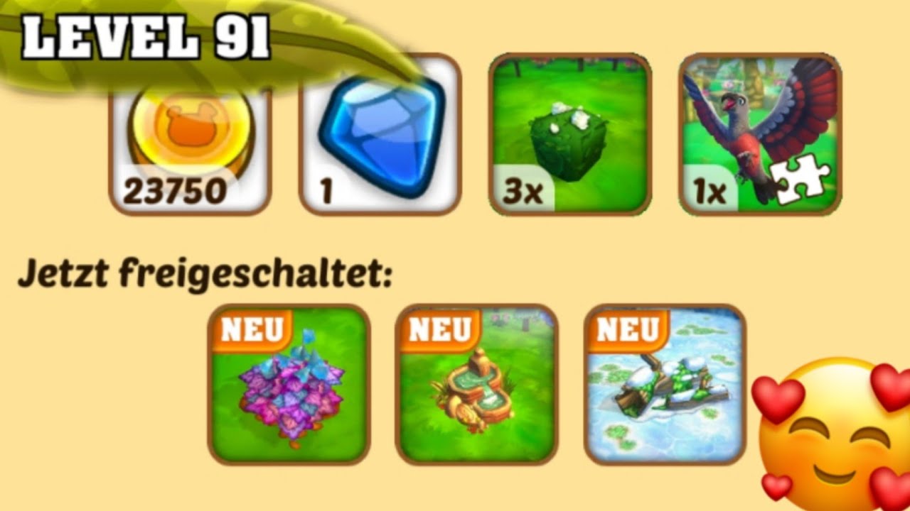 Zoo 2 Animal Park  LEVEL 91  Deutsch German Tipps und Tricks