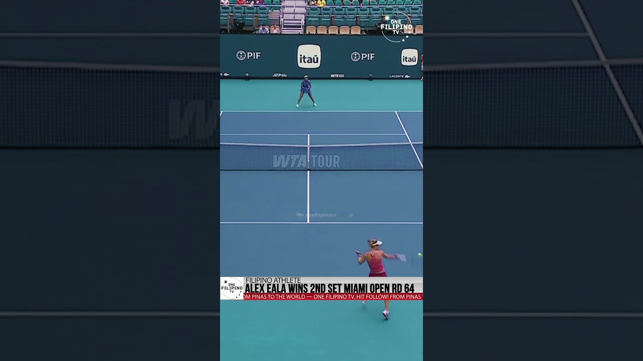 Алекс Иала Форс, 3-й сет - Открытый чемпионат Майами 2026, 64-й тур #alexeala #wta #tennis