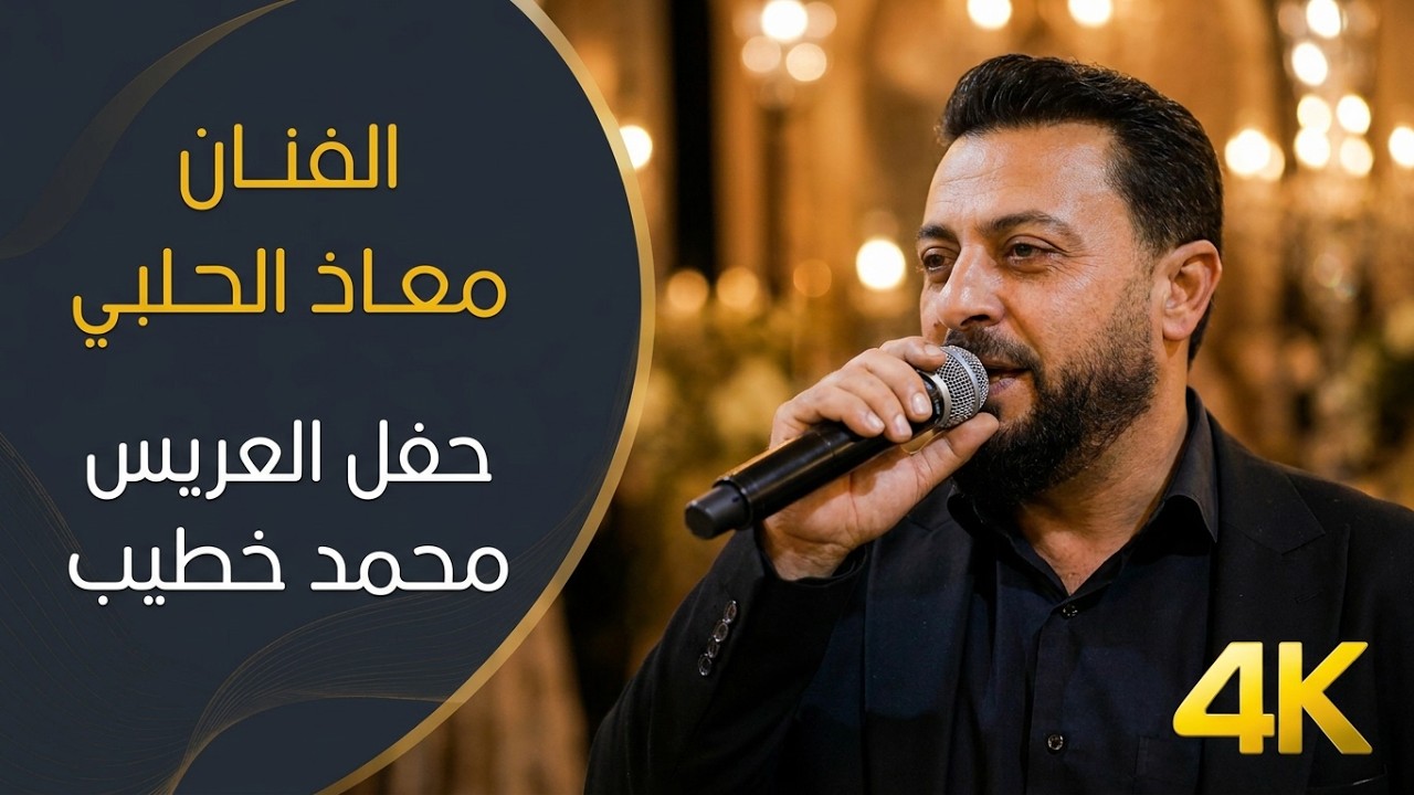 الفنان معاذ الحلبي - حفل العريس محمد خطيب ج1