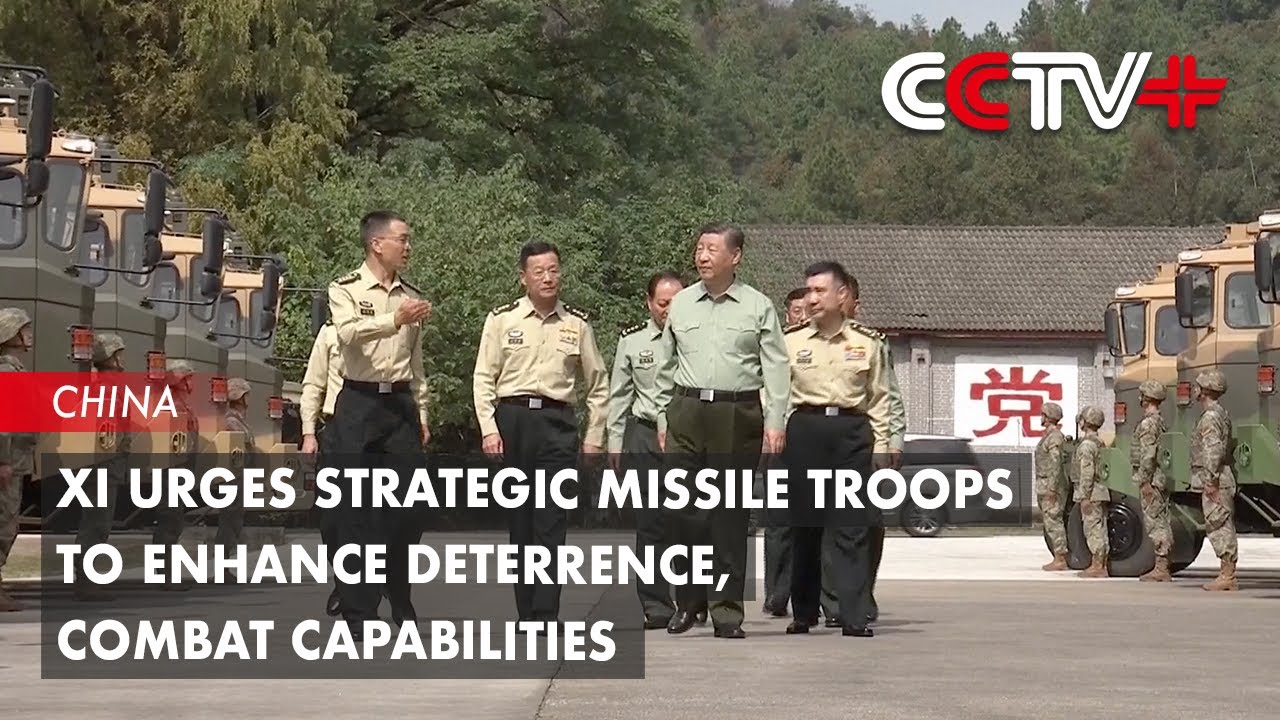 Xi Urges Strategic Missile Troops to Enhance Deterrence, Combat Capabilities