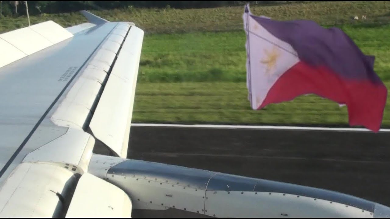 Philippine Airlines A320 Amazing Landing in Butuan City