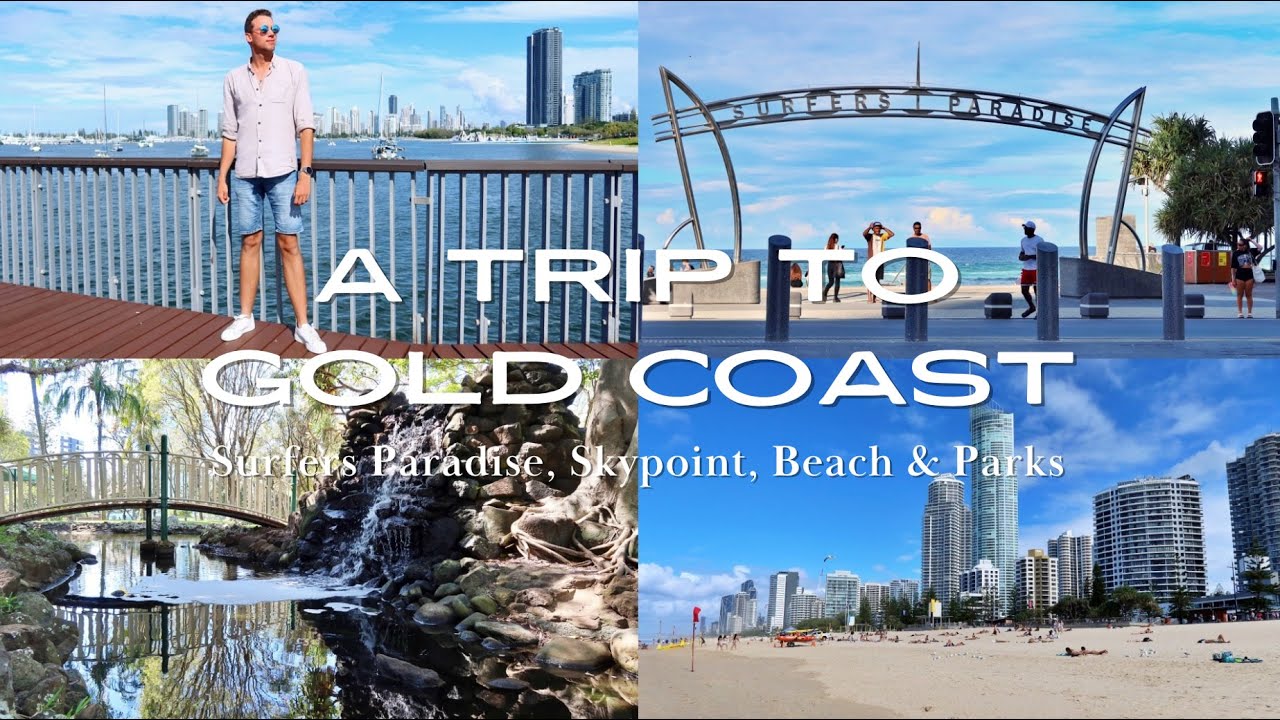 A Trip to Gold Coast - Surfers Paradise, Skypoint, Beach & Parks (Australia Vlog #10)