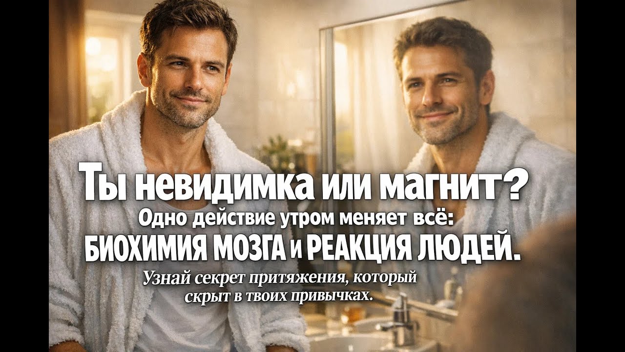 Почему тебя не замечают? Утренний ритуал, который меняет внешность и заставляет всех обернуться