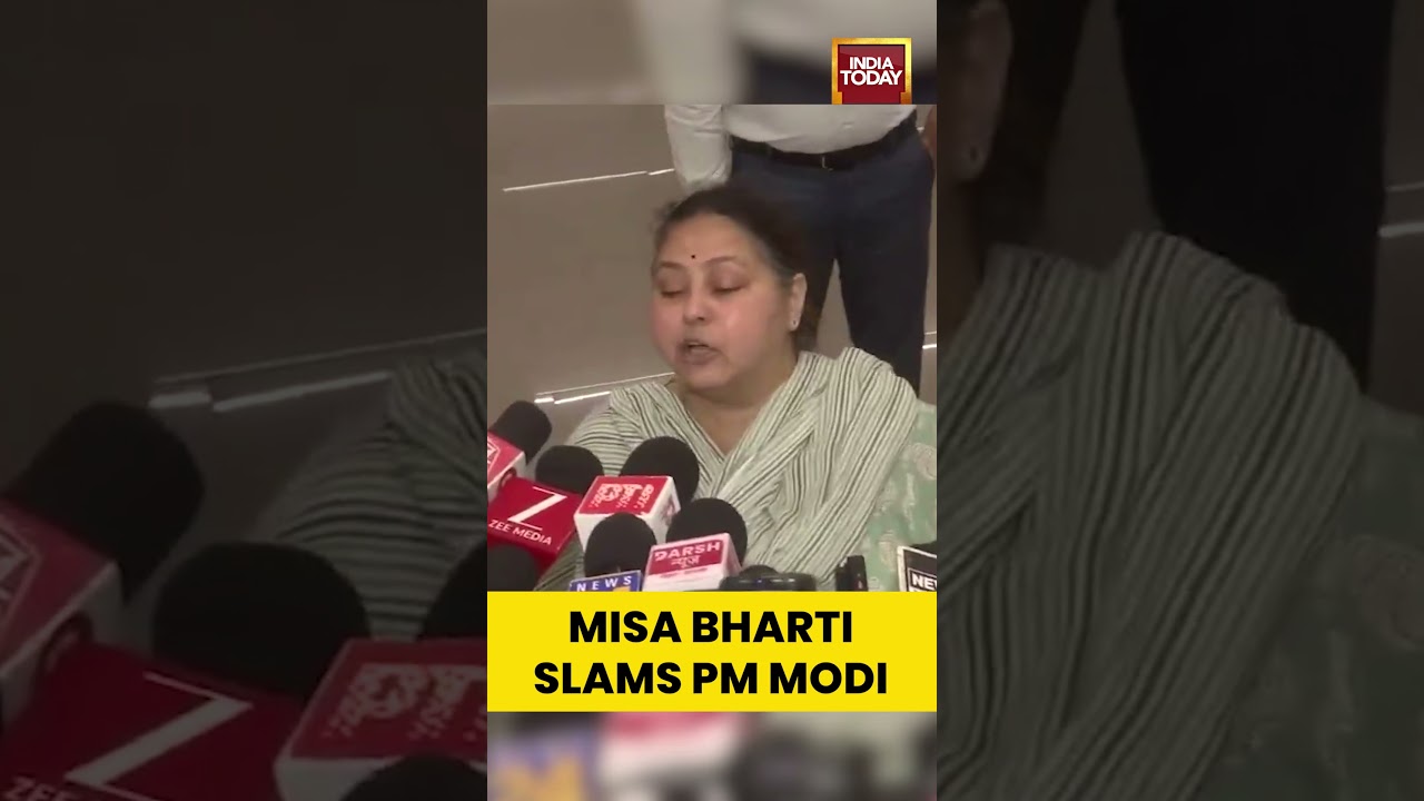 Misa Bharti: 'PM Modi Still Fears Lalu Yadav' | #biharelection2025 #pmmodi #laluyadav #misabharti
