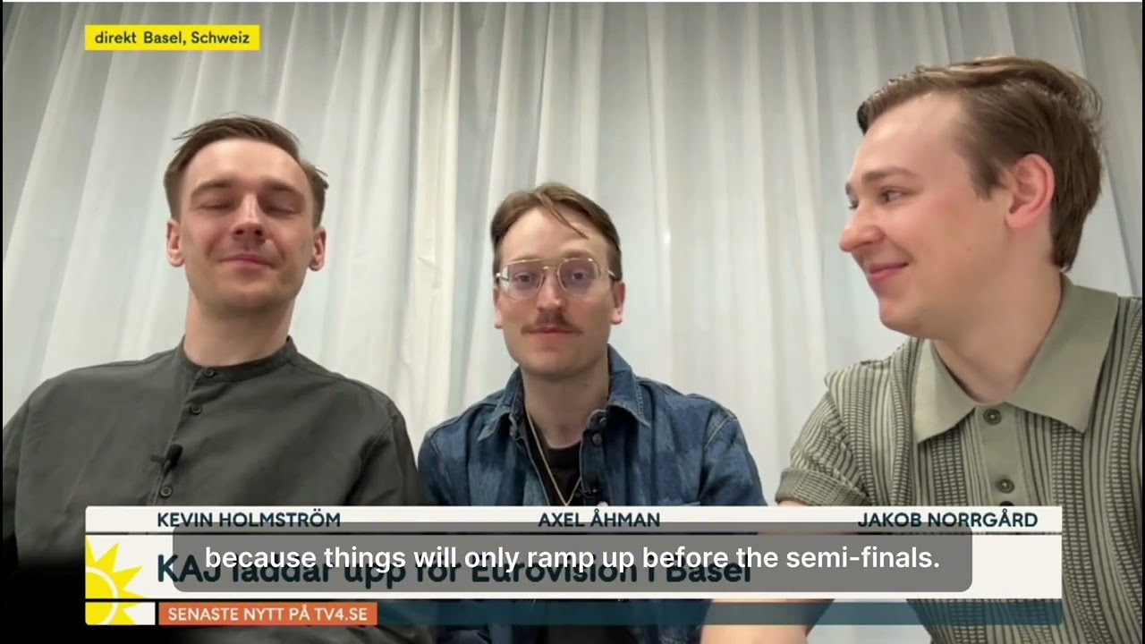 KAJ - TV4 Interview Eng sub 4.5.2025
