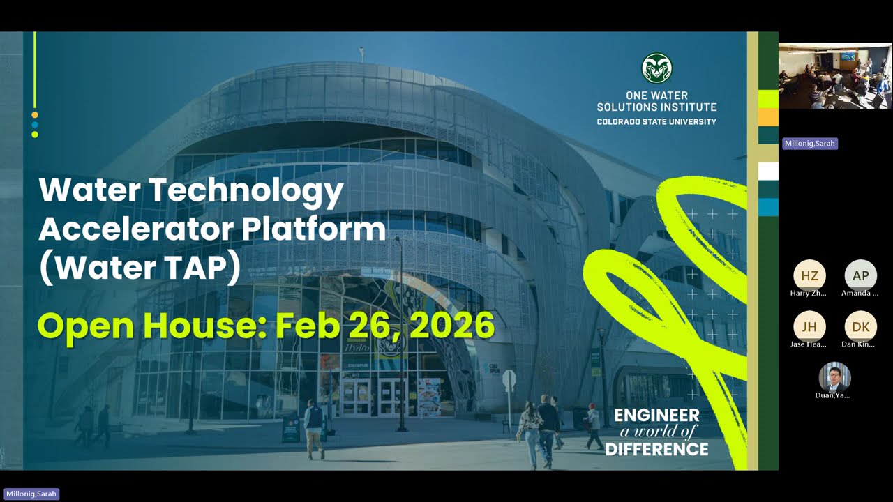 Water TAP Open House Info Session (26Feb2026)