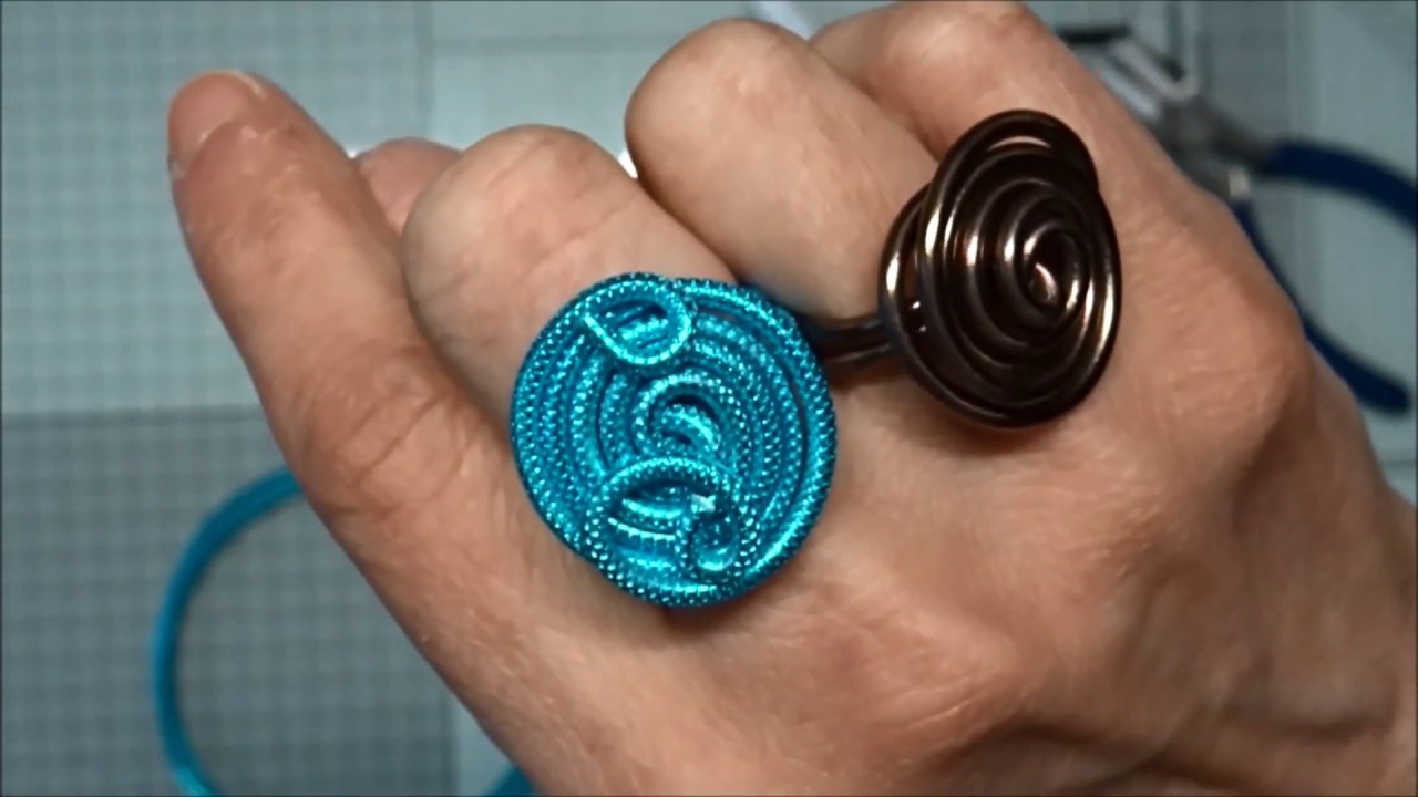 [TUTO] bague en fil d'aluminium réglable