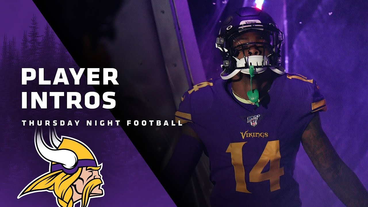 'Lights Out' Player Intros From Thursday Night Football | Minnesota Vikings
