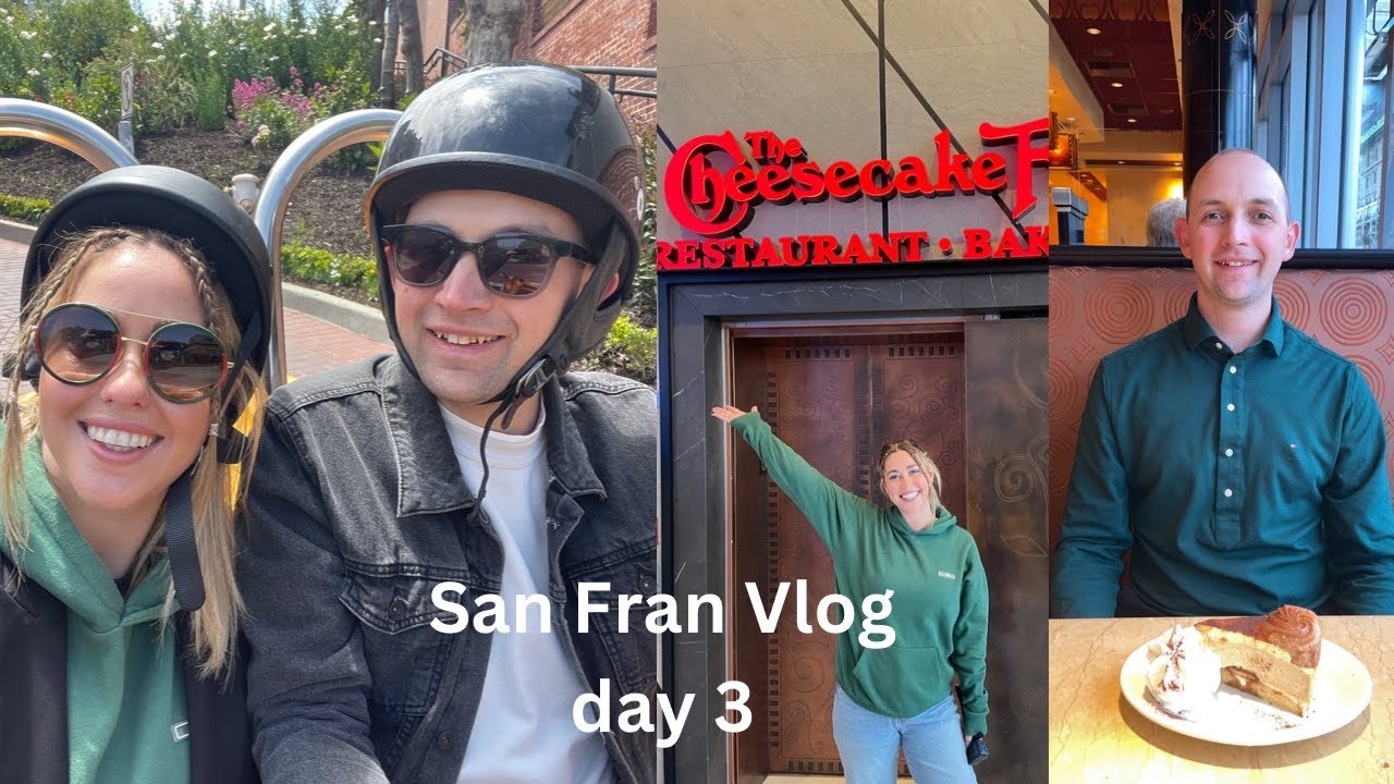SAN FRANCISCO VLOG | Day 3 | go cars, ghirardelli chocolate, Cheesecake Factory