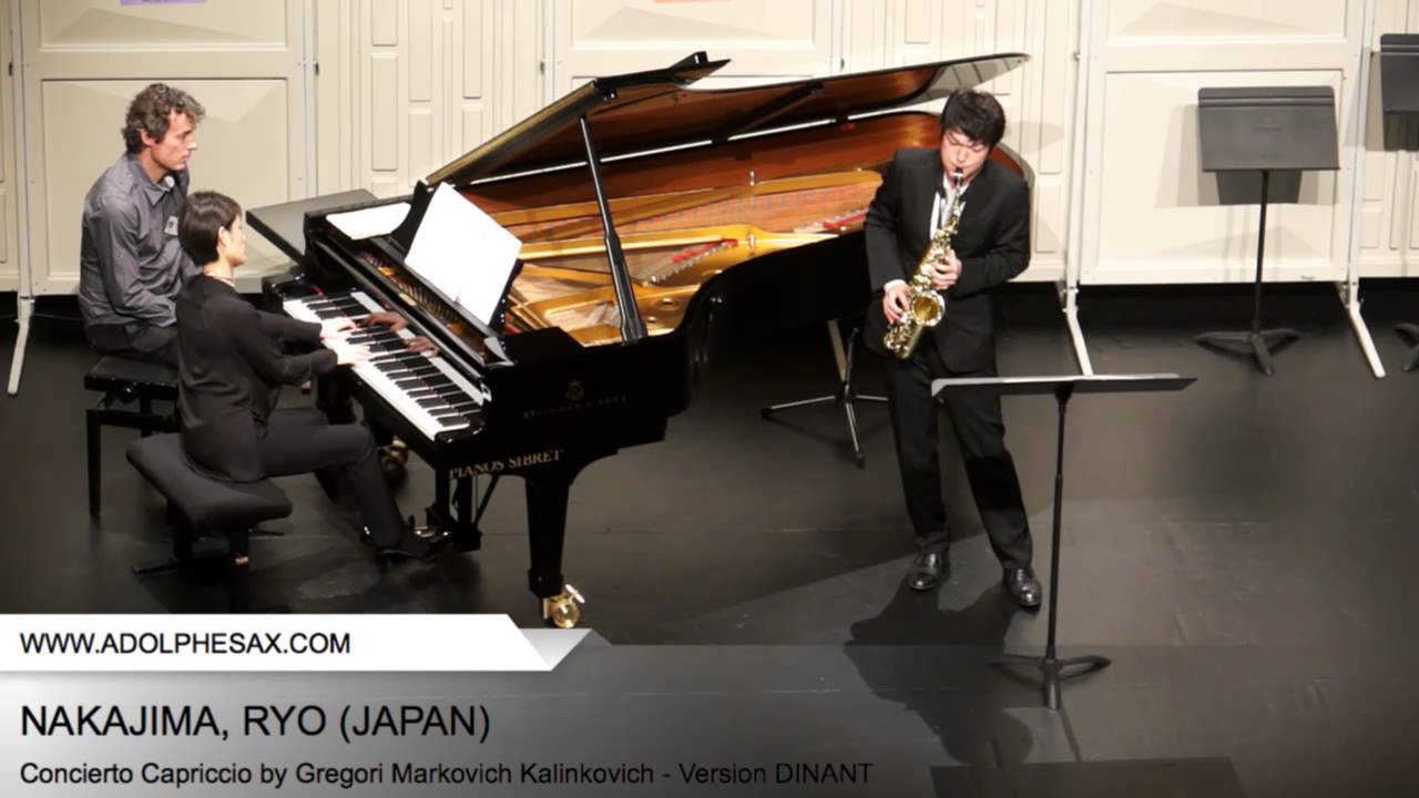 Dinant2014   NAKAJIMA Ryo   Concierto Capriccio by Gregori Markovich Kalinkovich   Version DINANT