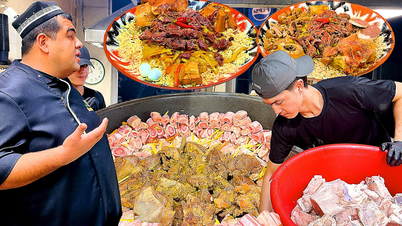 Это не обычный плов! Регистан плов с жиром, мясом и энергией
