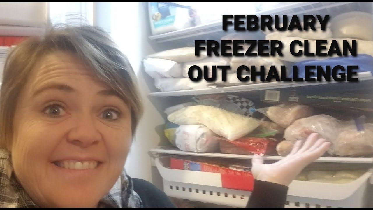 February Freezer Clean Out Challenge / Low Spend Month / Week 1