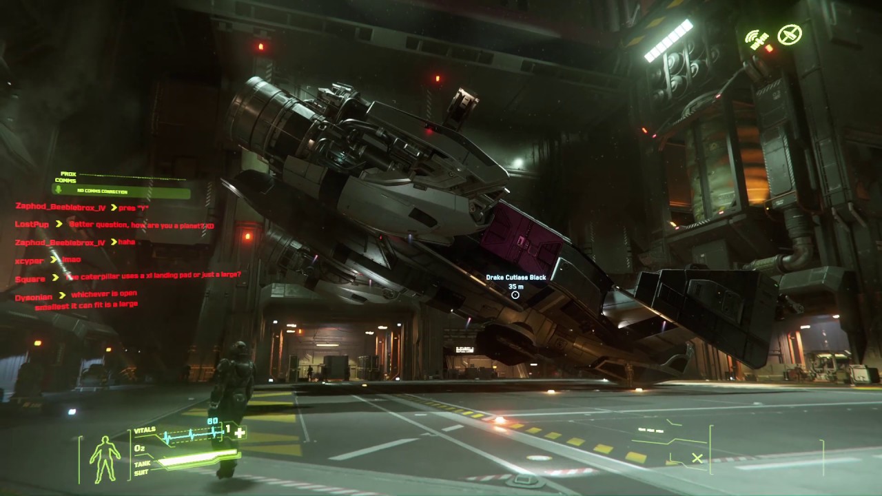 Star Citizen Area 18 Landing: 