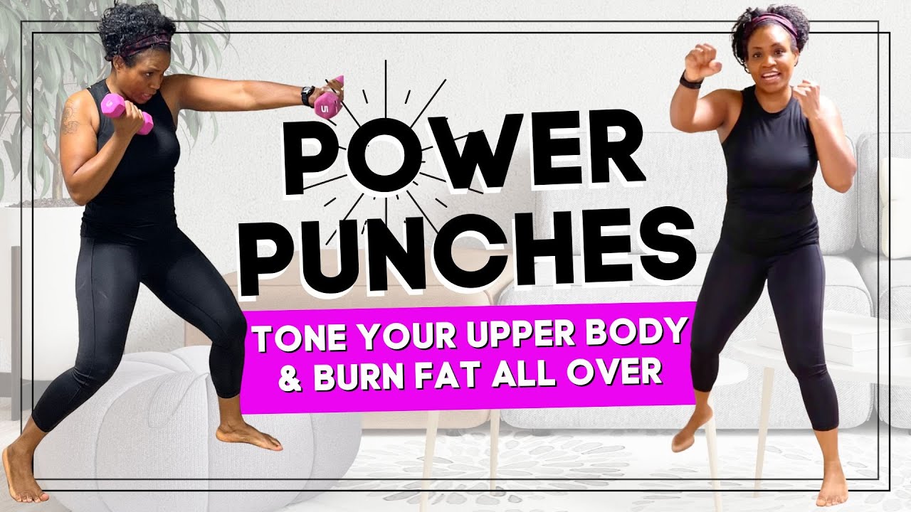 17 MIN POWER PUNCHES WORKOUT | GET RID OF FLAB and TONE UP