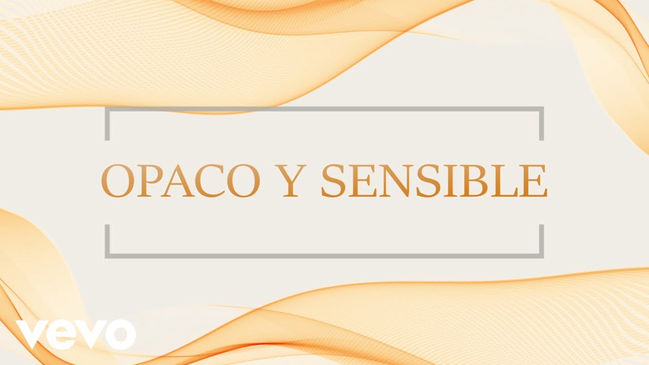 La Arrolladora Banda El Lim&oacute;n De Ren&eacute; Camacho - Opaco Y Sensible (Lyric Video)