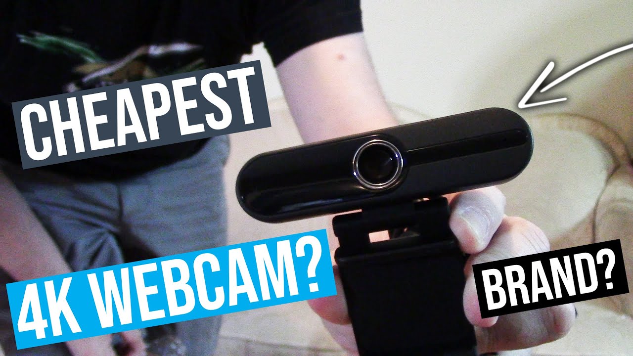 4K Webcam Unboxing XPCAM Ultra HD for YouTube Twitch Live Streaming