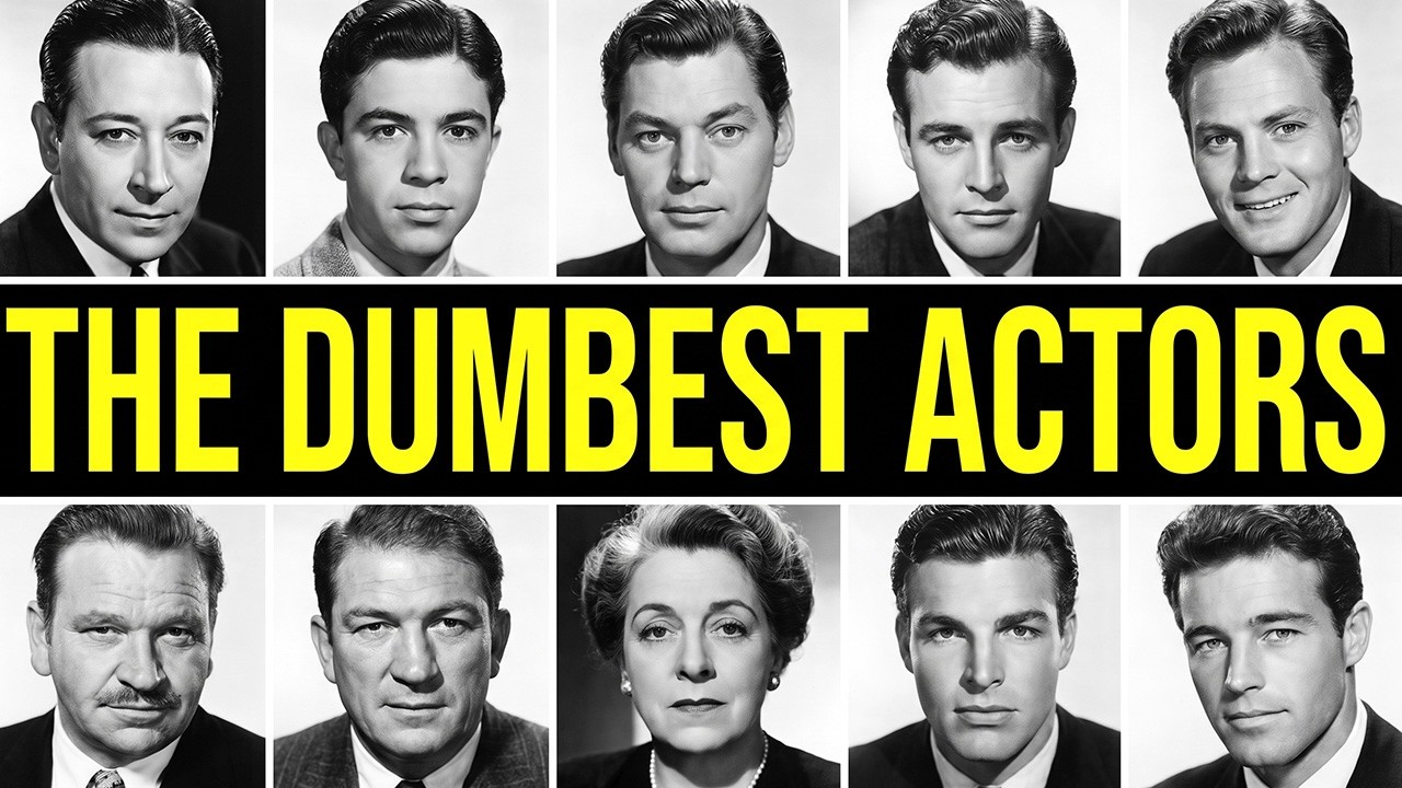 11 Dumbest Golden Age Hollywood Actors of All Time