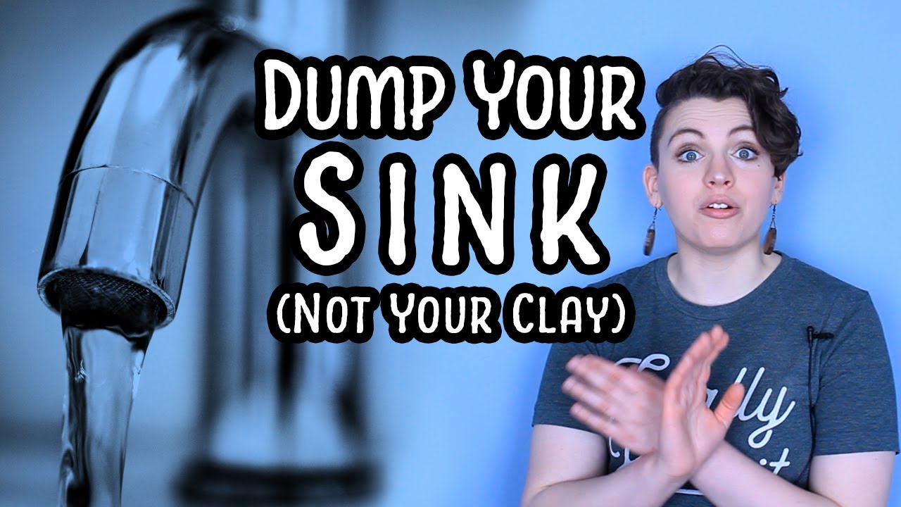 Making Pottery WITHOUT a Sink