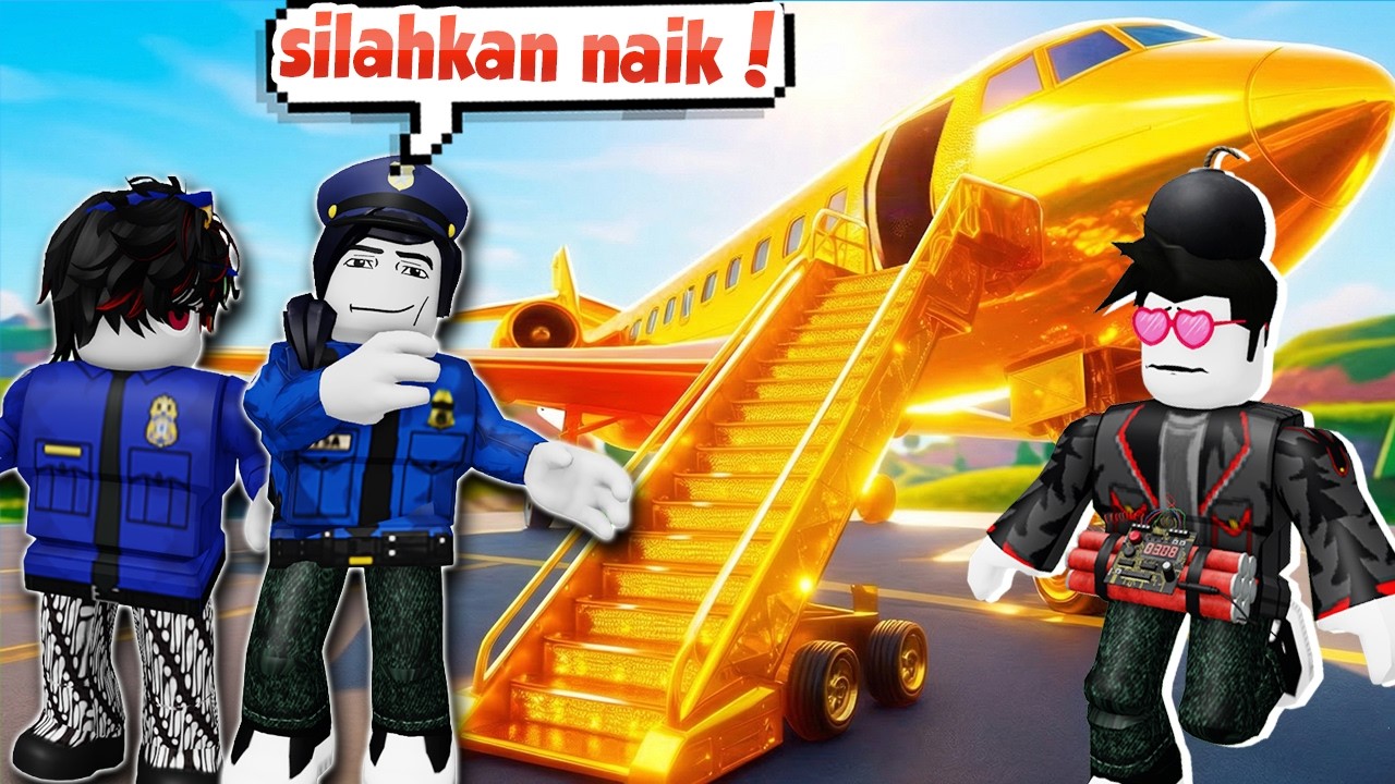 AKU JADI SATPAM BANDARA DAN TEMANKU BAWA BENDA INI KE PESAWAT !!!