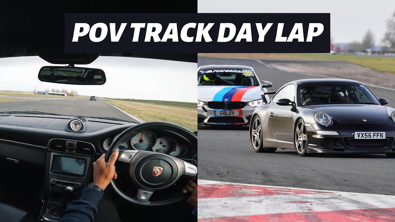 POV Trackday Drive At Bedford Autodrome | Porsche 997 C4S