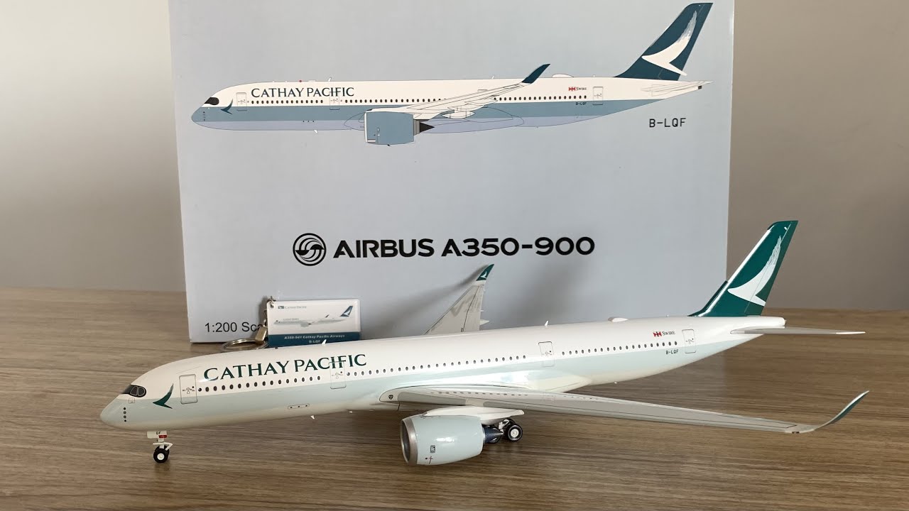 【模型開箱】J.FOX Cathay Pacific A350-900｜B-LQF 1/200