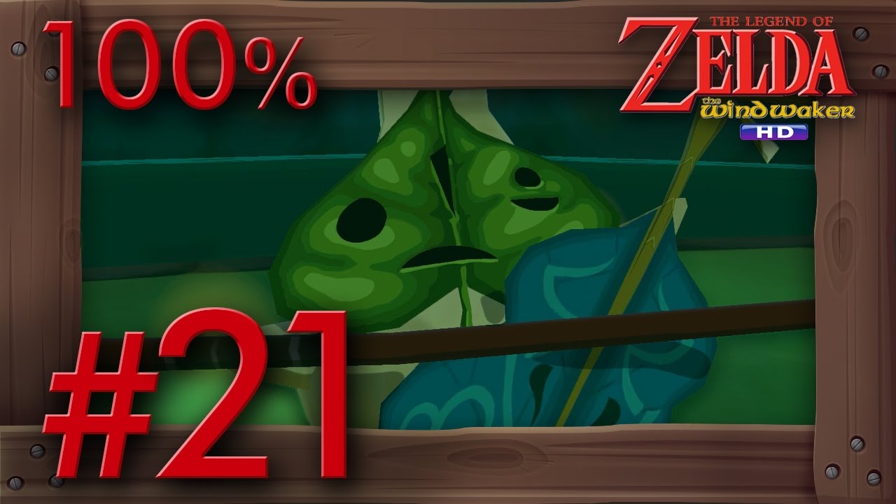 Zelda The Wind Waker HD 100% Walkthrough Part 21 | Wind God's Aria & Gale Isle Wii U