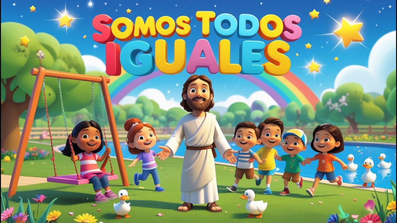 Somos Todos Iguales🎵✨-Canción Infantil🎶🌈