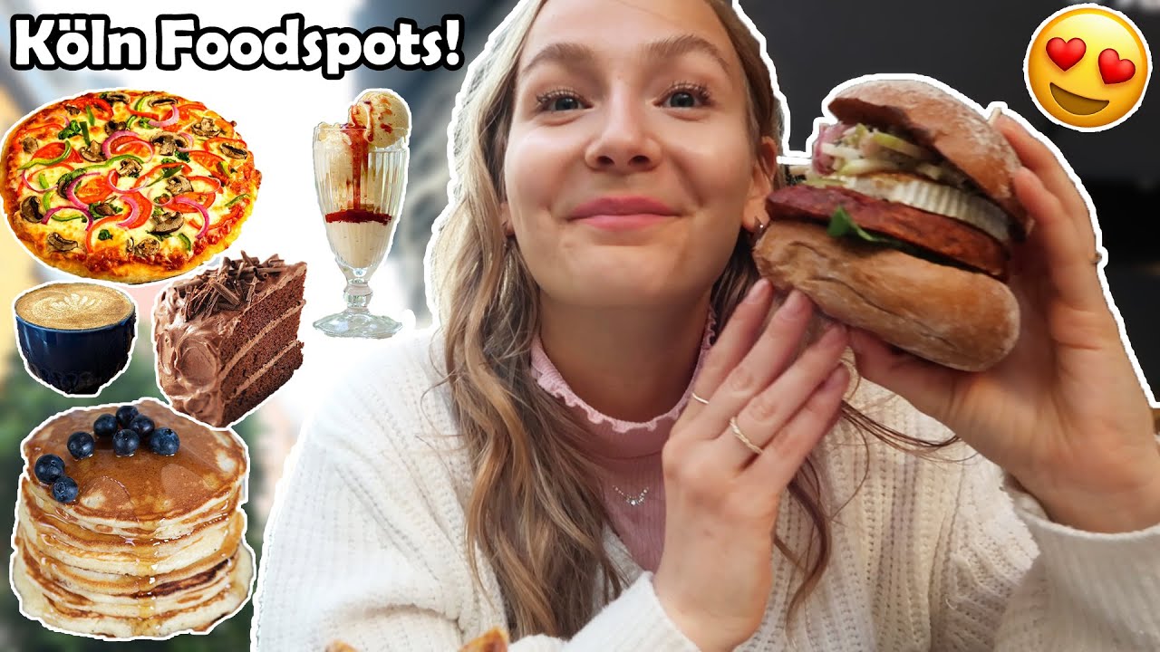 ICH TESTE DIE FAVORITE FOOD SPOTS IN KÖLN!!! 🤤🍔(glaub ich zieh dort hin)
