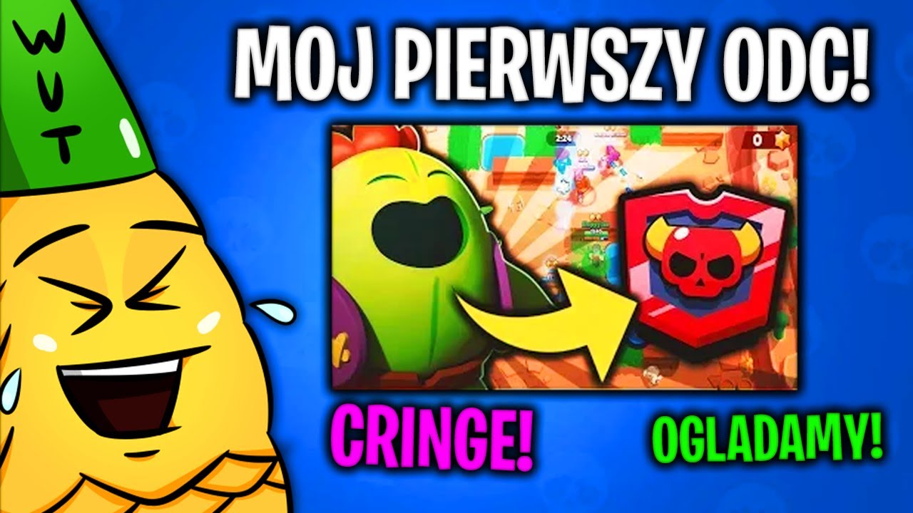 😂REAKCJA NA MÓJ PIERWSZY ODCINEK z BRAWL STARS! *CRINGE XD*