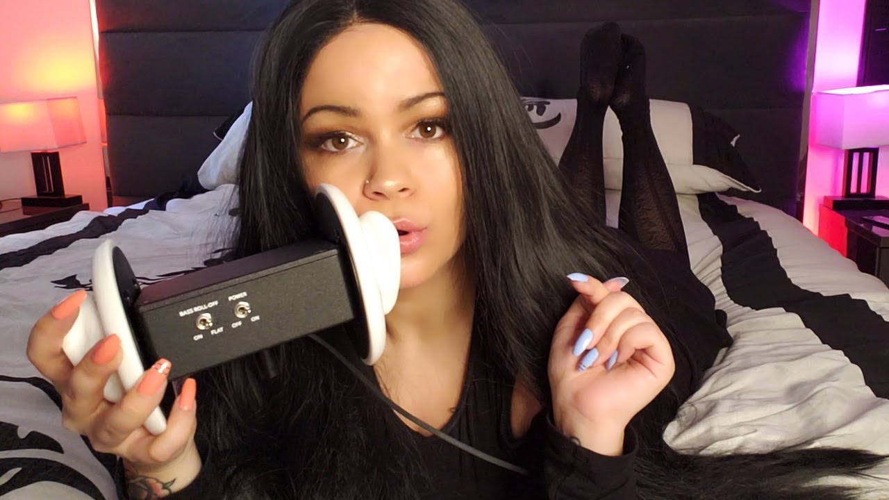 ASMR 3DIO 1 Hour ~ Bruit de Bouche [No Talking]
