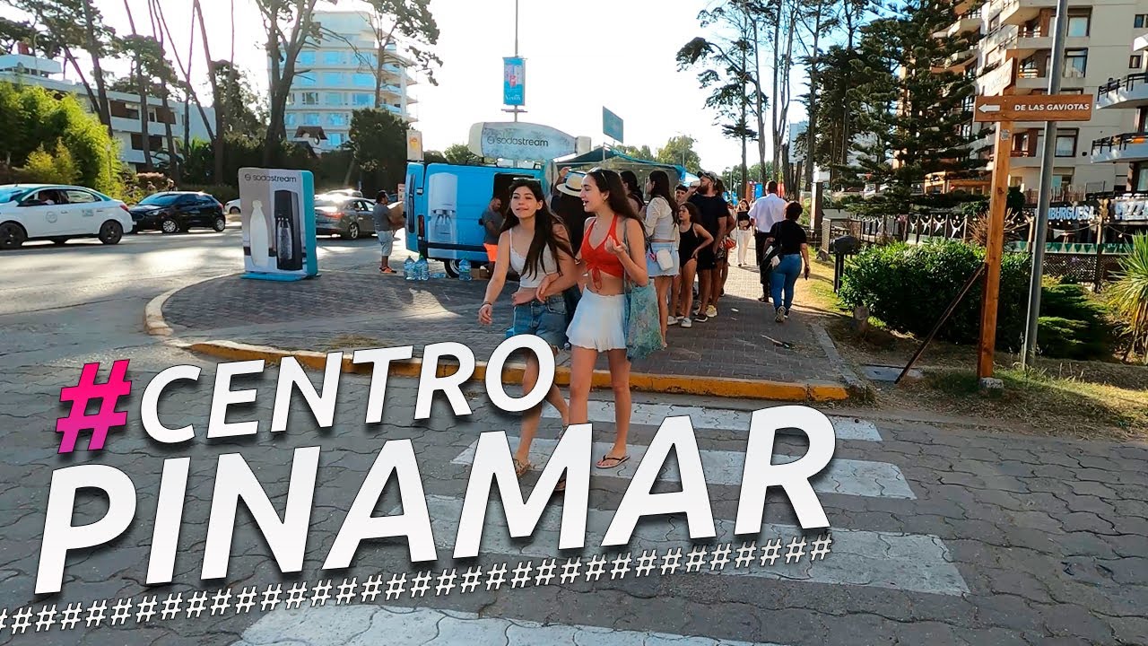 Recorriendo PINAMAR CENTRO VERANO 2025 I BUENOS AIRES I ARGENTINA I 4K TOUR Walking
