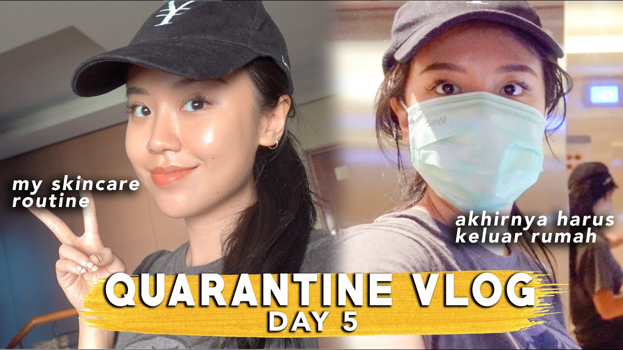 AKHIRNYA TUNJUKIN SKINCARE ROUTINE! Quarantine Daily Vlog
