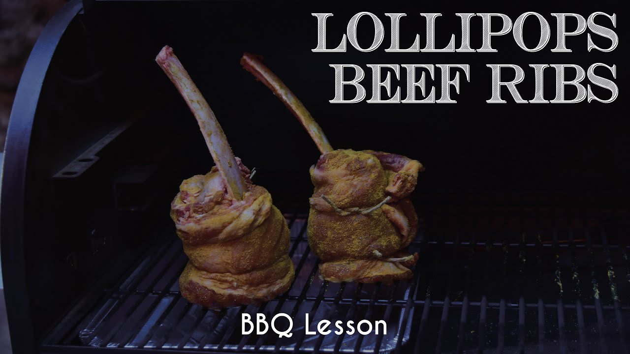 LOLLIPOPS BEEF RIBS - La quarta tipologia di Beef Ribs - [BBQ a pellet]