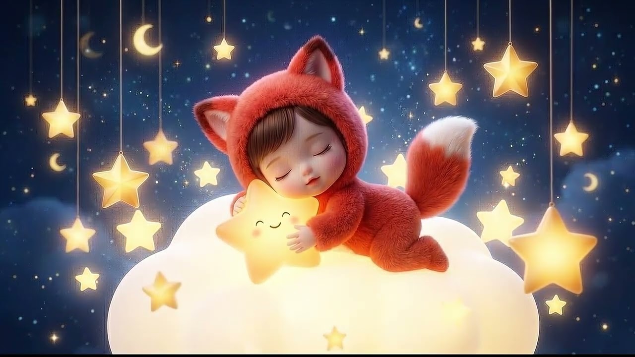 Deep Sleep Music - 15 Mins|💤 Dark Screen Twinkle Twinkle Piano