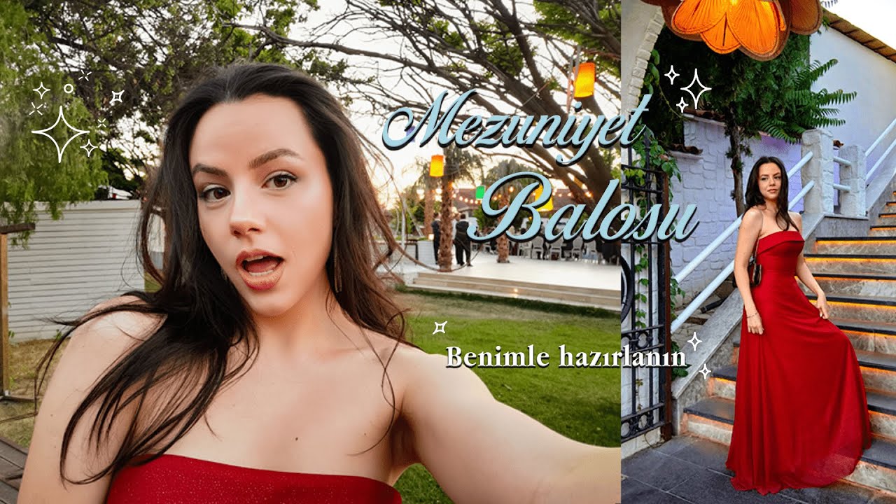 BENİMLE BALOYA HAZIRLANIN I Balo Makyajı ✨🎓 *reklam