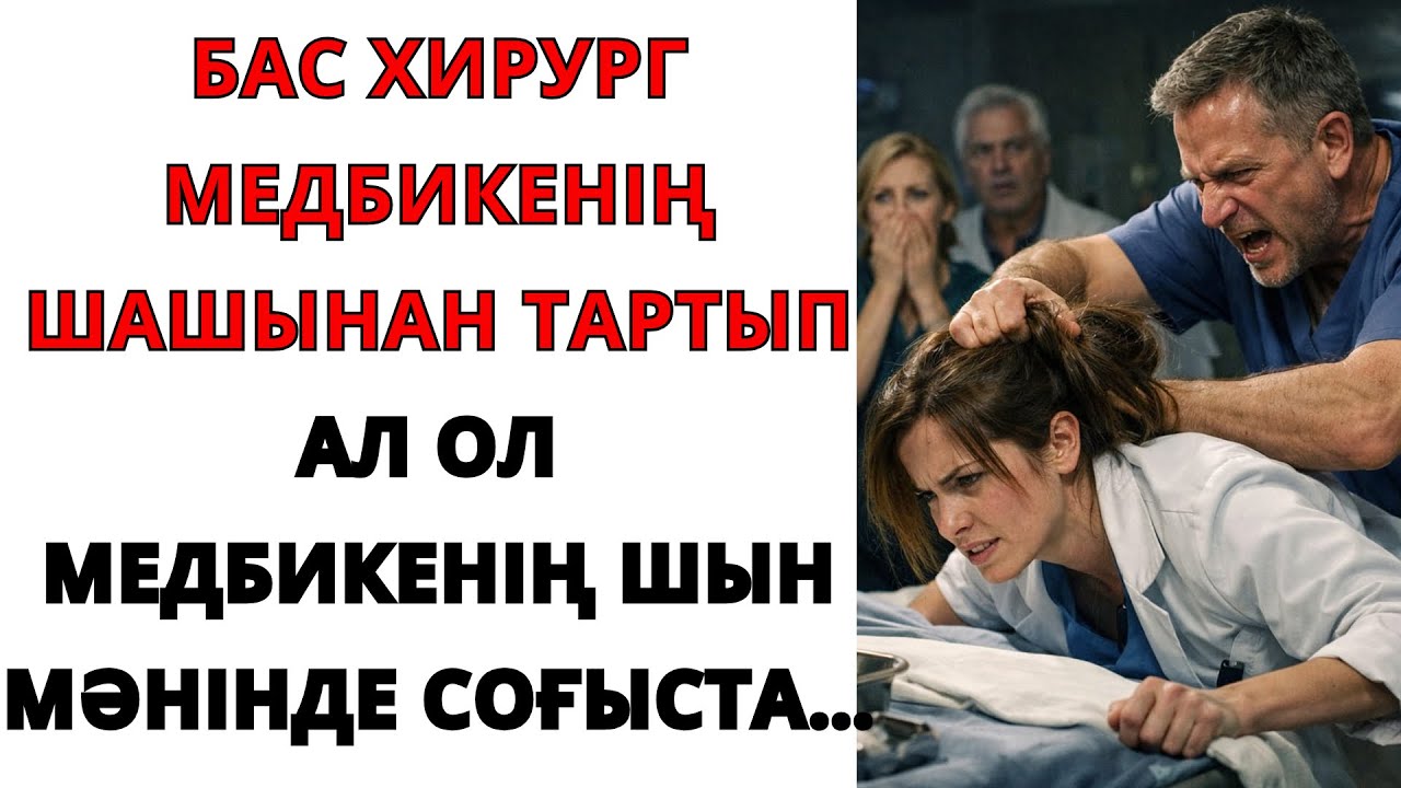 БАС ХИРУРГ МЕДБИКЕНІҢ ШАШЫНАН ТАРТЫП…АЛ ОЛ МЕДБИКЕНІҢ ШЫН МӘНІНДЕ СОҒЫСТА…  ӘСЕРЛІ ӘҢГІМЕЛЕР