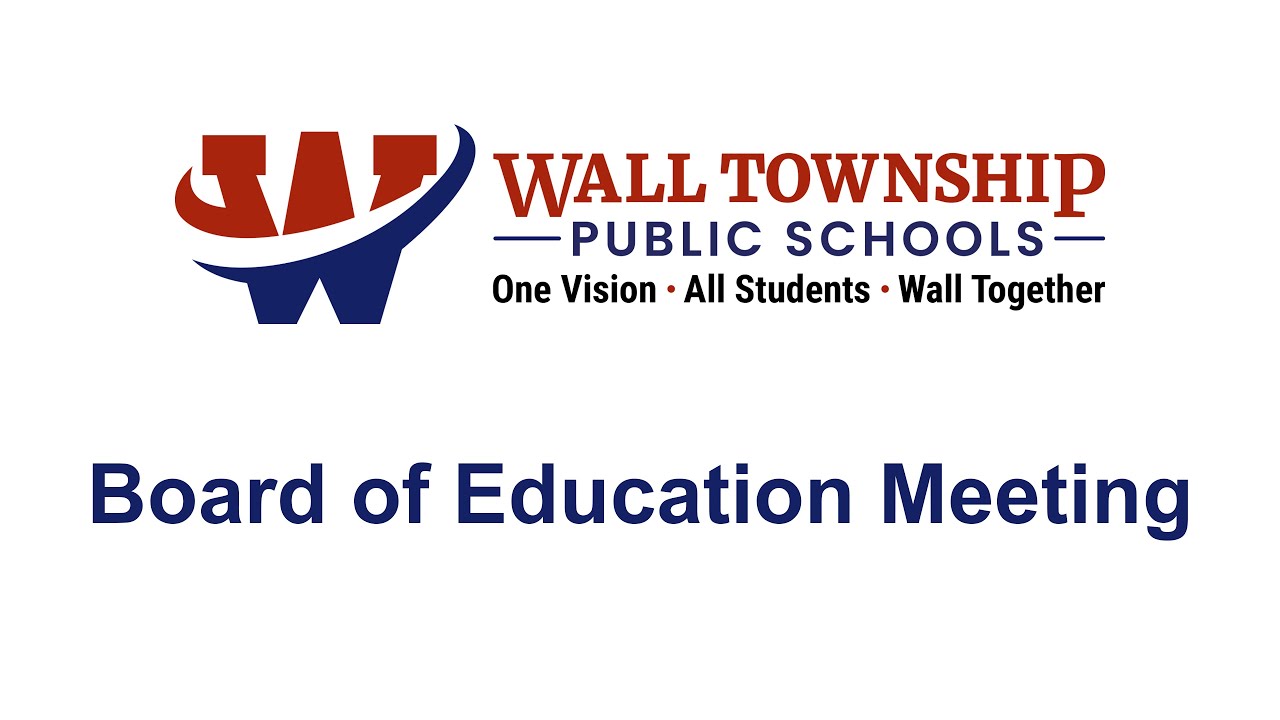 Wall Township Board of Education Meeting 3-10-2026