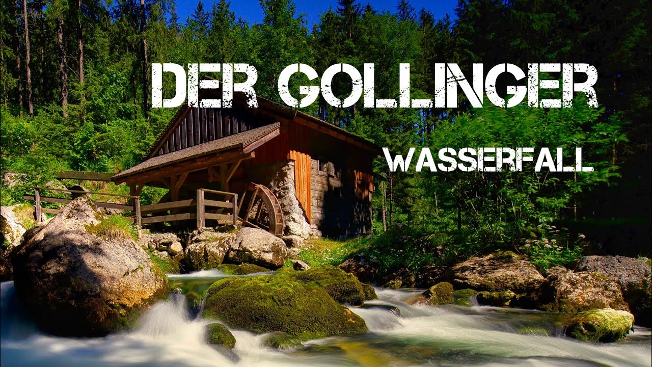 Landschaftsfotografie - Der Gollinger Wasserfall