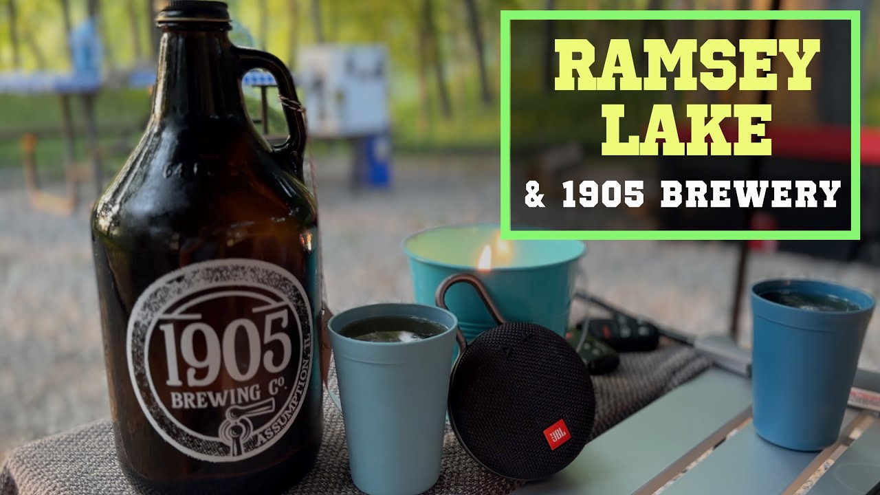 Ramsey Lake (Illinois) Camping Trip with a Day Trip to 1905 Brewery (Assumption)