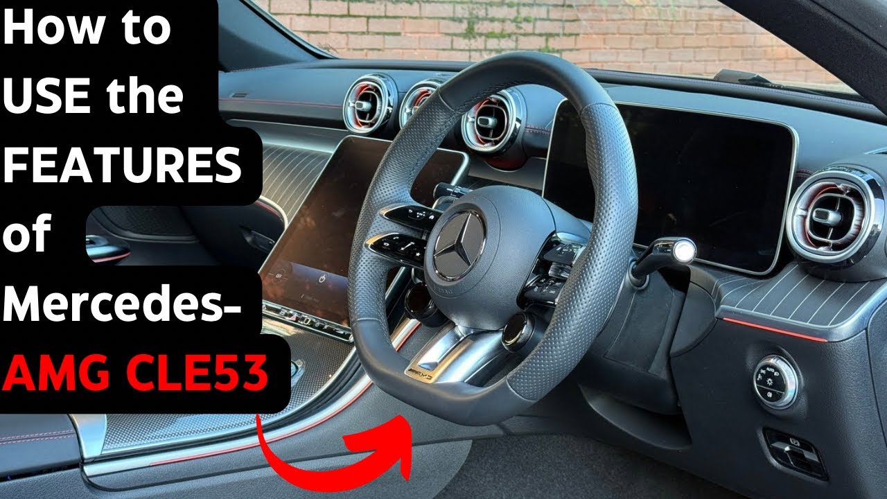 New 2024-2025 Mercedes-AMG CLE 53 You need to know INTERIOR & EXTERIOR features & HOW to USE them!