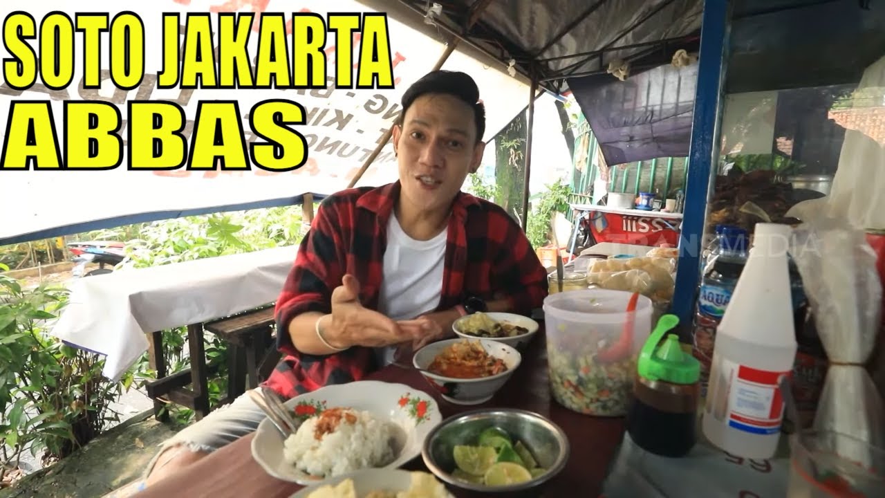 Binyo Rombot Menikmati Segarnya Soto Jakarta Abbas | MAKAN RECEH (06/09/21)