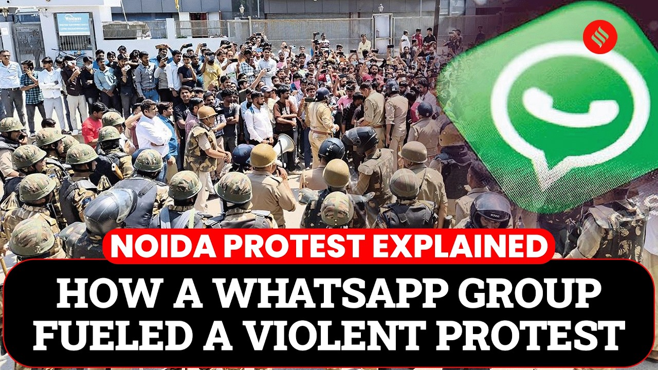 How WhatsApp Mobilisation Turned Wage Protests Violent | Noida Workers Protest | Noida Violence