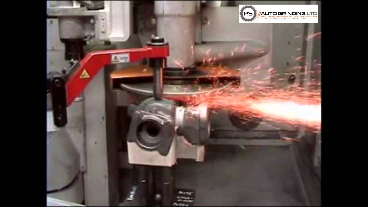 Fettling of Various Castings by Koyama Barinder Automatic Grinding Machine for Foundries