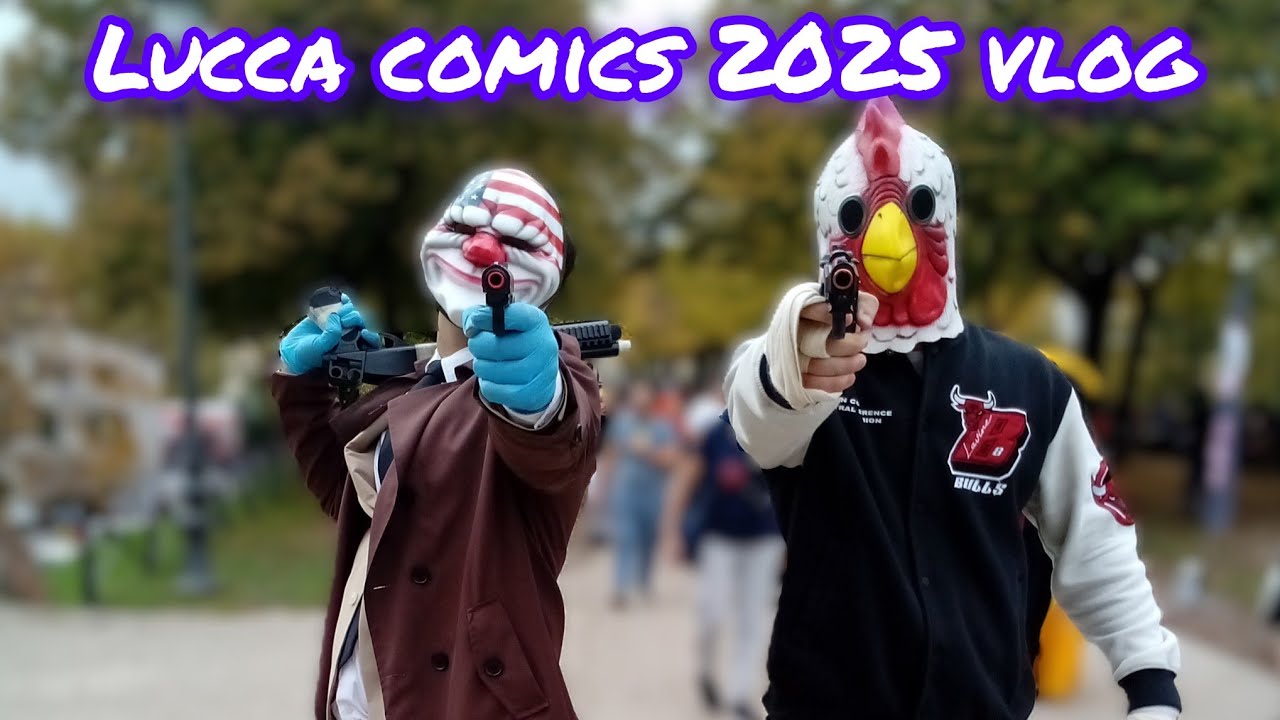 LUCCA COMICS 2025 VLOG