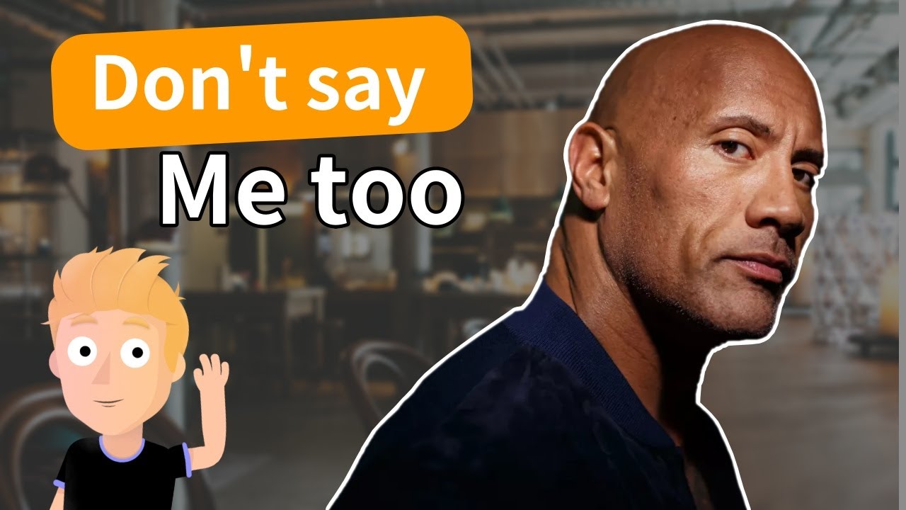 3 Better Ways to Say Me Too (Learn English from Movies) #englishspeaking