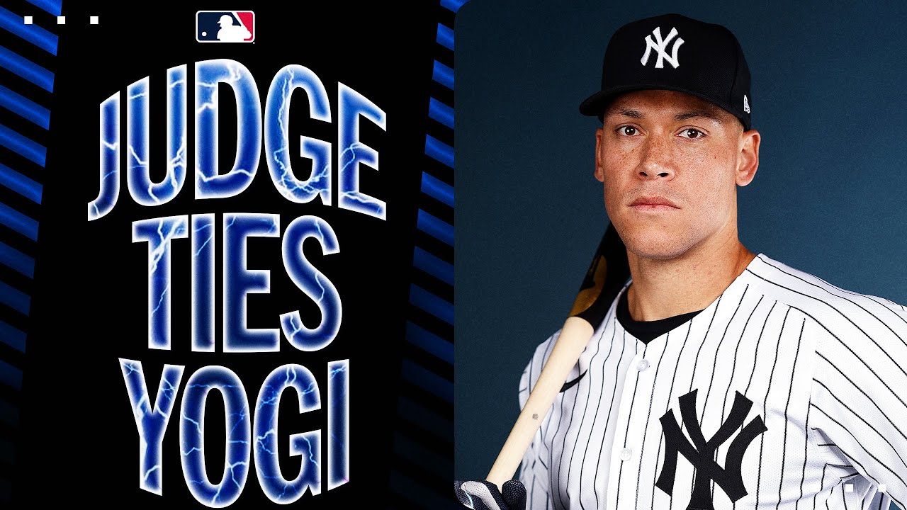 Aaron Judge ties Yogi Berra for 5th ALL-TIME in home runs in Yankees history (358)!