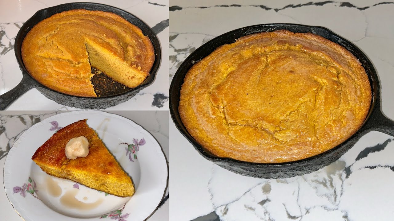 Sweet Potato Cornbread - Southern Sweet Potato Cornbread Recipe - Ellen’s Thanksgiving Series 🍠🍞