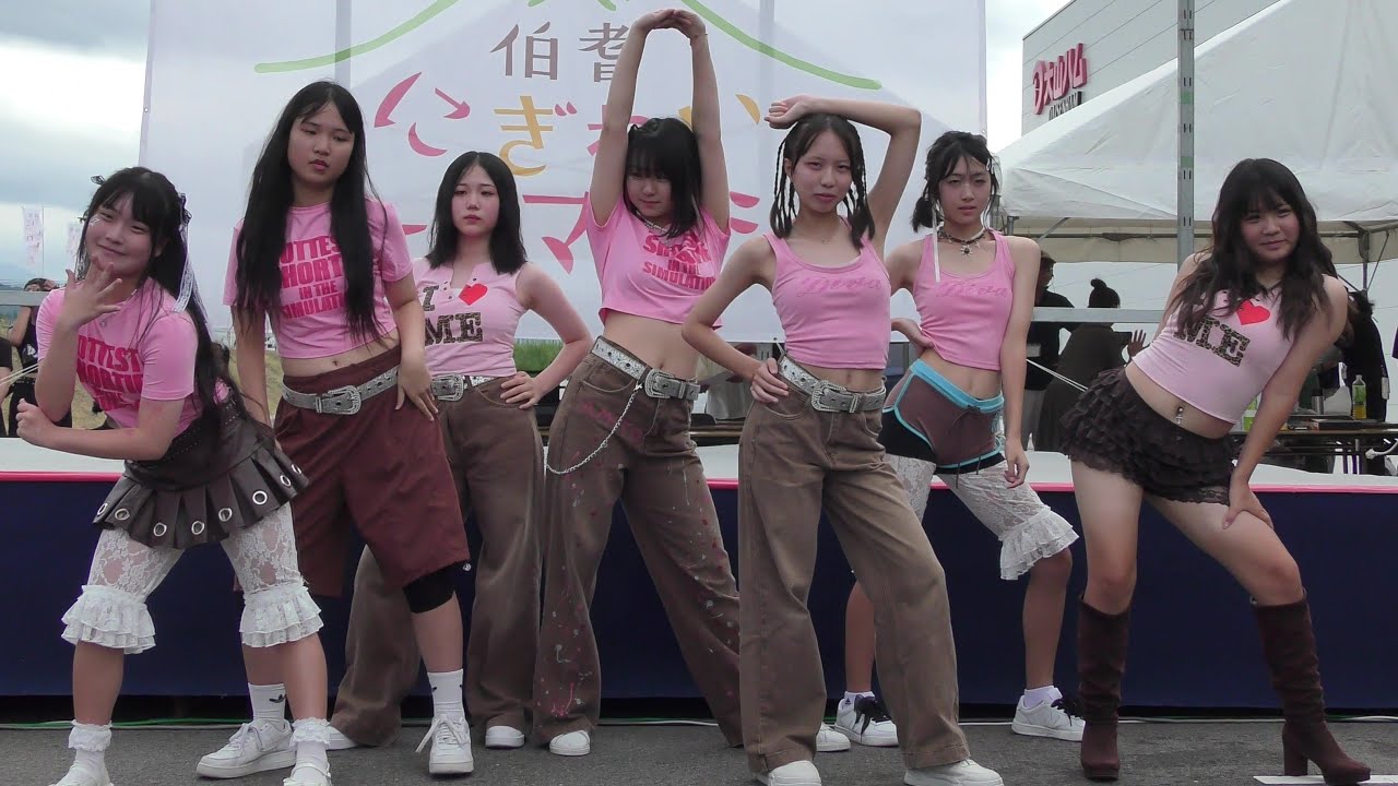 【UNITY・K POPモドゥ + ガールズHIPHOP】「CLIK CLAK / BABYMONSTER」テラス ザ ダイセン 2025.9.28【伯耆にぎわいフードマルシェ】