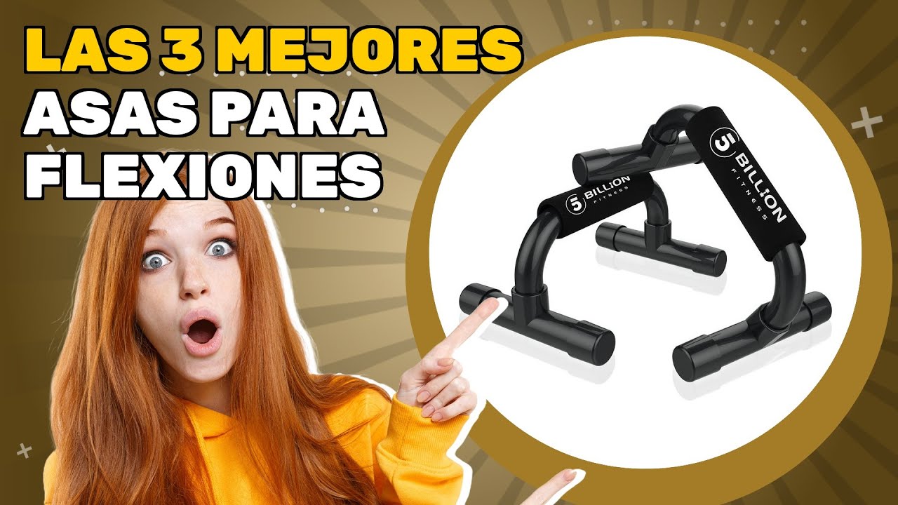 Las 3 mejores asas para flexiones 2026: basado en las reseñas más destacadas del mercado